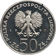 50 Zlotys Ignacy Łukasiewicz; Trial Strike obverse image