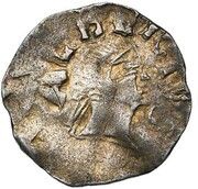 Denier - Albert II Bust right obverse image