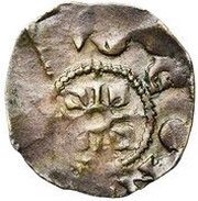 Denier - Albert II Bust facing reverse image