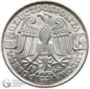 100 Zlotys Polish Millennium heads; Trial Strike obverse image