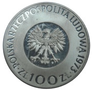 100 Zlotys Mikolaj Kopernik obverse image