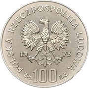 100 Zlotys Helena Modrzejewska; Trial Strike obverse image