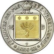 25 Diners - Joan Martí i Alanis Jubilee obverse image