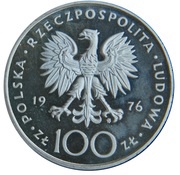 100 Zlotys Tadeusz Kosciuszko obverse image