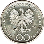 100 Zlotys Kazimierz Pułaski obverse image