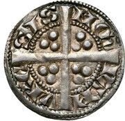 Sterling - John I Brabançon castle reverse image