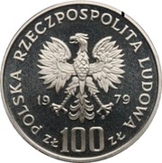 100 Zlotys Environmental Protection - Chamois; Trial Strike obverse image