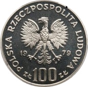 100 Zlotys Environmental Protection - Chamois; Trial Strike obverse image