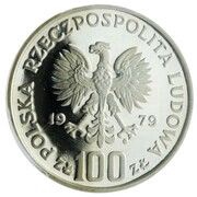 100 Zlotys Environmental Protection - Chamois; Trial Strike obverse image