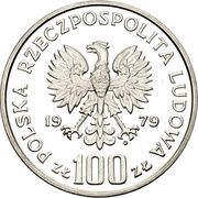 100 Zlotys Ludwik Zamenhof; Trial Strike obverse image