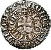 ½ Gros "Baudekin" - John I reverse image