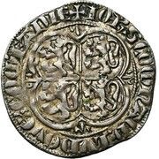 ½ Groat - John I quadrilobe obverse image