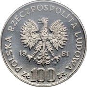 100 Zlotys Environmental Protection - Horses; Trial Strike obverse image
