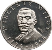 100 Zlotys Wincenty Witos Trial Strike, Poland, 1984 reverse image