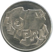 100 Zlotys 40 Years of Peoples Republic of Poland, Poland, 1984 reverse image