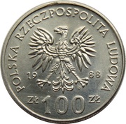 100 Zlotys Greater Poland Uprising obverse image