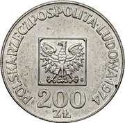 200 Zlotys People's Republic; Trial Strike obverse image