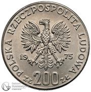 200 Zlotys 30th Anniversary of Victory against the Fascists; Trial Strike Ni obverse image