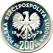200 Zlotys Duke Mieszko I obverse image
