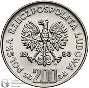 200 Zlotys Kazimierz I Odnowiciel; Trial Strike obverse image