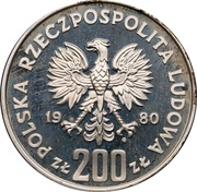 200 Zlotys Bolesław I Chrobry obverse image