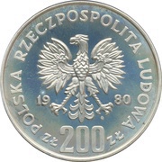 200 Zlotys Kazimierz I Odnowiciel obverse image