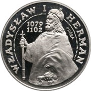 200 Zlotys Ladislaus I Herman; Trial Strike, Poland, 1981 reverse image