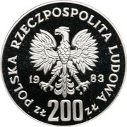 200 Zlotys Jan III Sobieski obverse image