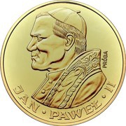 200 Zlotys Papal Visit; Trial Strike reverse image