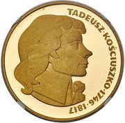 500 Zlotys Tadeusz Kosciuszko, Poland, 1976 reverse image