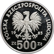 500 Zlotys Przemysław II obverse image