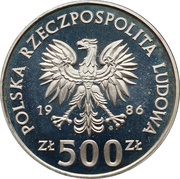 500 Zlotys Environmental Protection - Owls obverse image