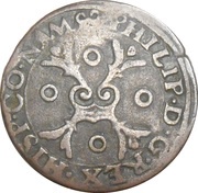2 Denier / Gigot - Philip II obverse image