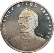 1000 Zlotys Wincenty Witos; Trial Strike, Poland, 1984 reverse image