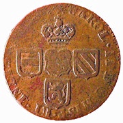 1 Liard - Charles II obverse image