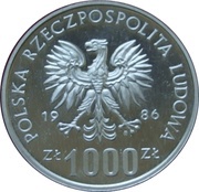1000 Zlotys Hospital Center; Trial Strike obverse image