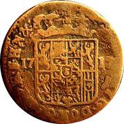 1 Liard - Maximilian Emanuel of Bavaria, Belgium, 1712 reverse image