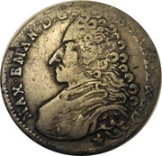 1 Liard - Maximilian Emanuel of Bavaria obverse image