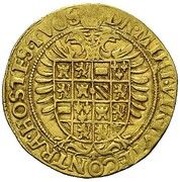 1 Guilder - Charles V, Belgium, 1506-1555 reverse image