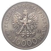 10 000 Zlotys Ladislaus III Jagiellon obverse image