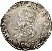 1 Écu "Philippe" - Philip II obverse image