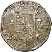 1 Écu "Philippe" - Philip II, Belgium, 1592 reverse image