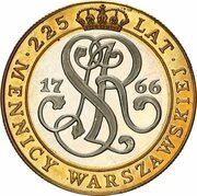 20 000 Zlotys Warsaw Mint reverse image
