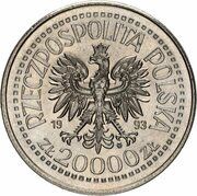 20 000 Zlotys Casimir IV Jagiellon obverse image