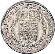 1 Ecu - Maximilian Emanuel of Bavaria, Belgium, 1712 reverse image