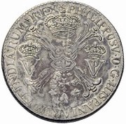 1 Patagon - Philip V obverse image