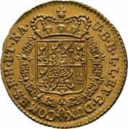 Sovereign "Lion d’Or" - Maximilian Emanuel of Bavaria, Belgium, 1712 reverse image