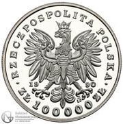 100 000 Zlotys Tadeusz Kościuszko obverse image