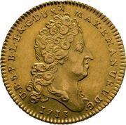 1 Sovereign - Maximilian Emanuel of Bavaria obverse image