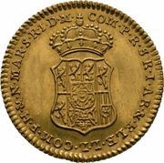 1 Sovereign - Maximilian Emanuel of Bavaria, Belgium, 1713 reverse image